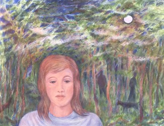 D McIntosh - Girl in Woods ii.jpg